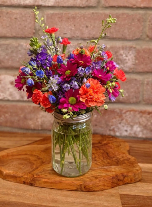 Wildflower Jar